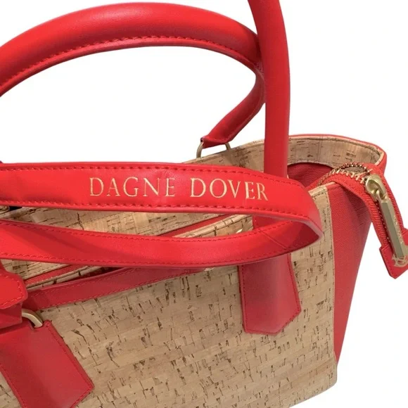 Dagne Dover Signature Midi Cork Tote Crossbody‎